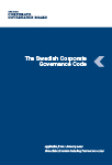Swedish corporate governance code, Instruction 1-2020
